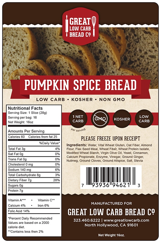 LCF101 WO17712 PumpkinSpiceBread 1