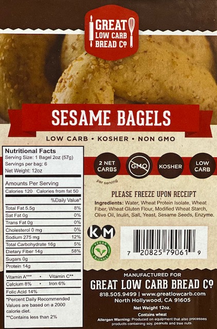 SesameBagelLabel