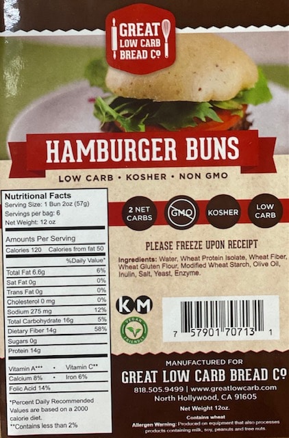 HamburgerBunLabel