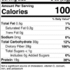 Nutrition facts