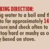 cooking directions