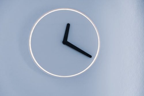 clock on the wall